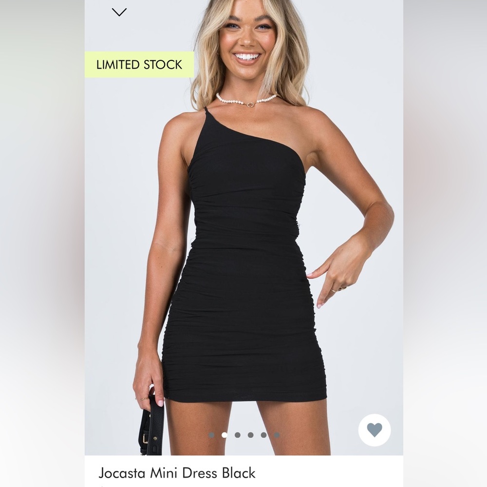 Princess Polly Jocasta Mini Dress Black